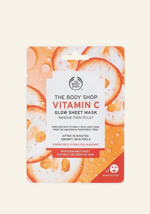 vitamin c glow sheet mask