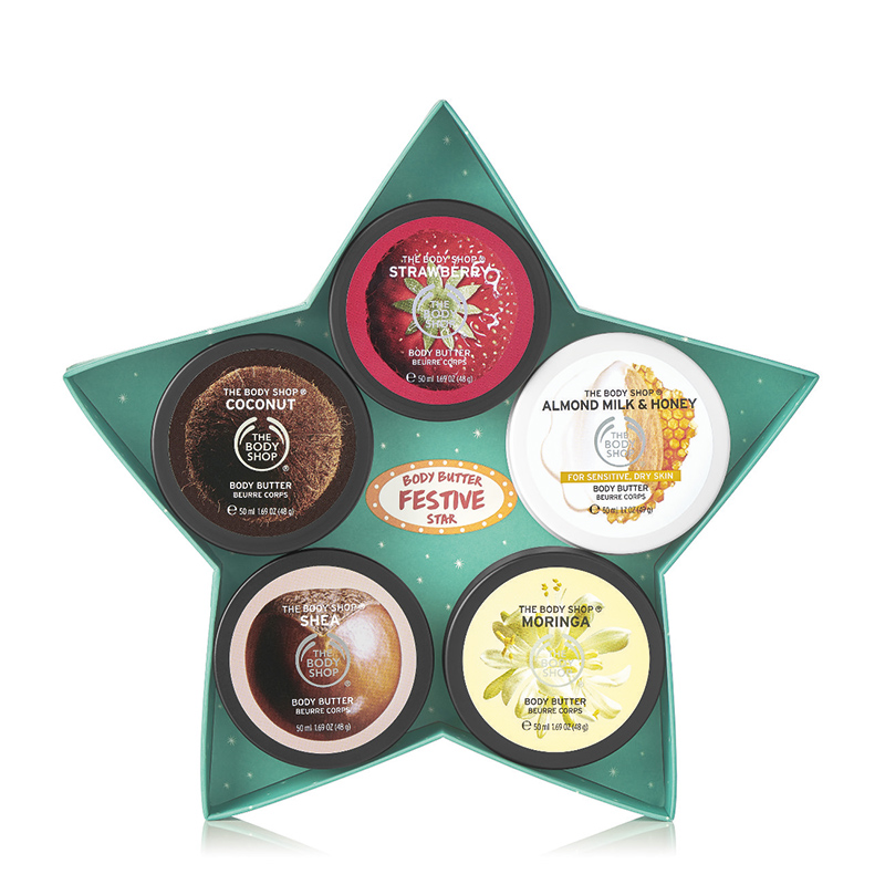 body butter festive star