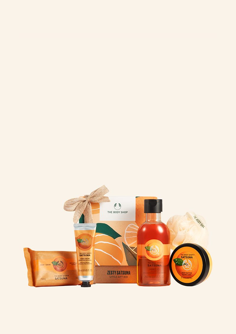 Zingy & Zesty Satsuma Treats Christmas Gift The Body Shop