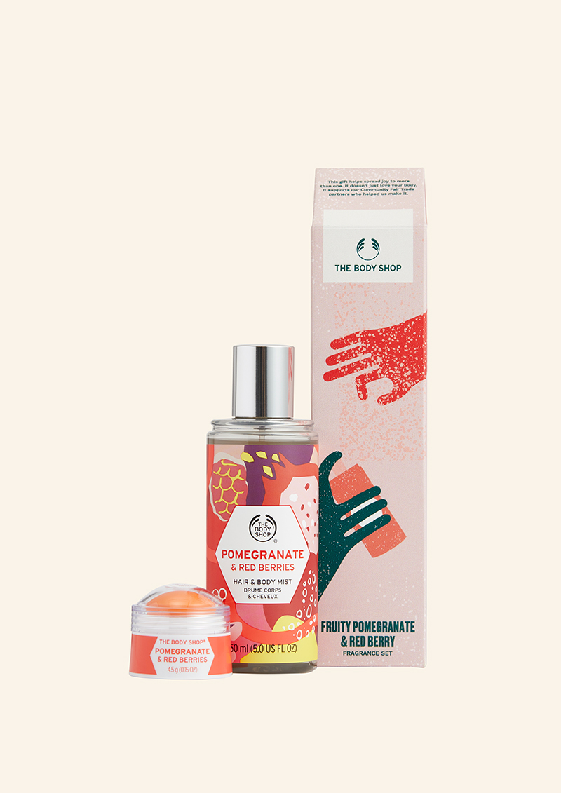 Fruity Pomegranate & Red Berry Fragrance Set