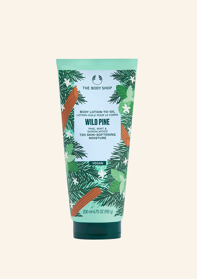 Wild Pine Body Lotion-To-Oil