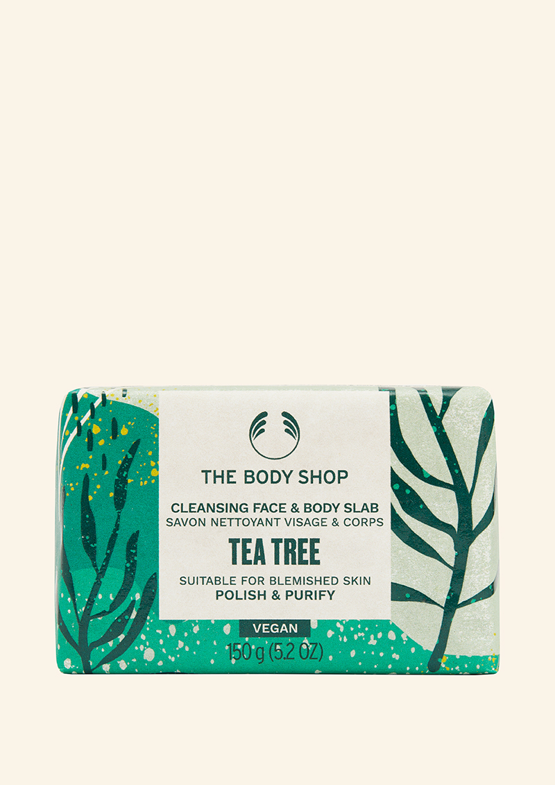 Tea Tree Cleansing Face & Body Slab 150g