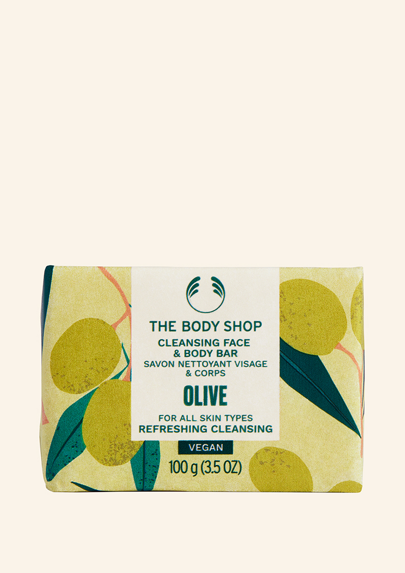 Olive Cleansing Face & Body Bar 100g 01