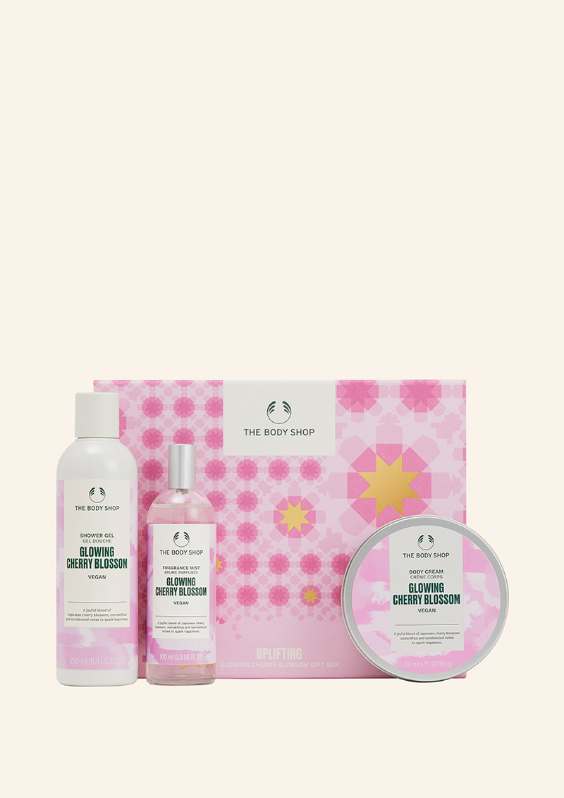 Uplifting Glowing Cherry Blossom Gift Box