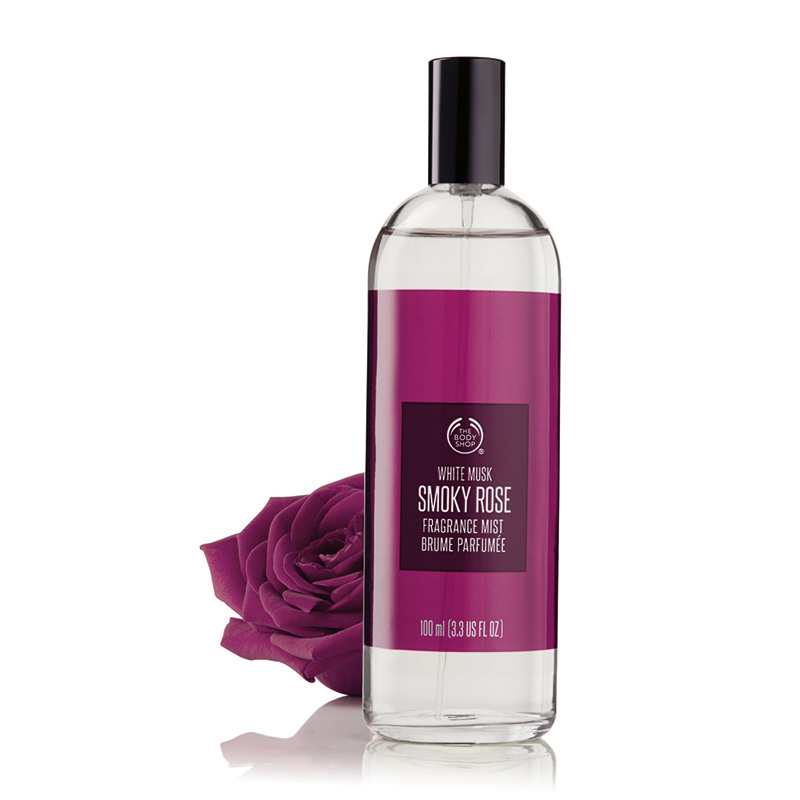 the body shop white musk smoky rose perfume