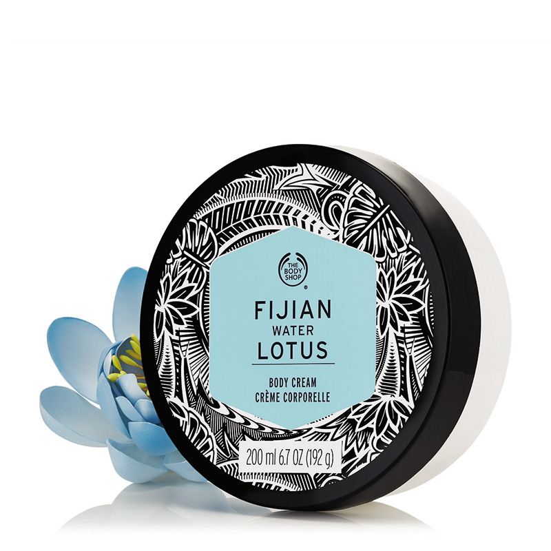 Fijian Water Lotus Body Cream The Body Shop