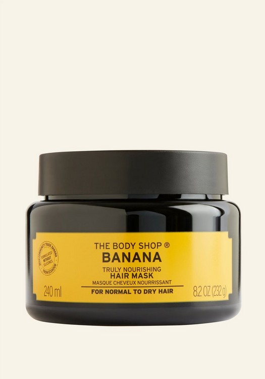Banana Truly Nourishing Hair Mask | Banana for Hair | The Body Shop