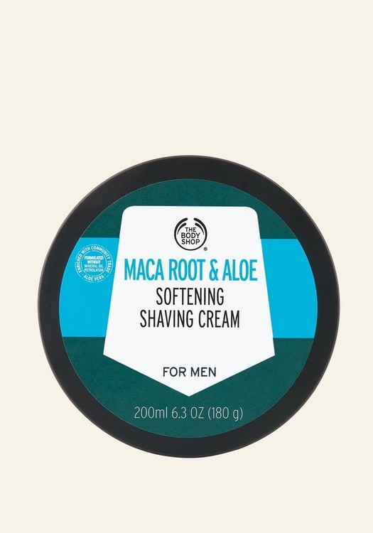 maca root & aloe softening shaving cream 01
