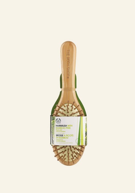 oval bamboo pin hair brush 01